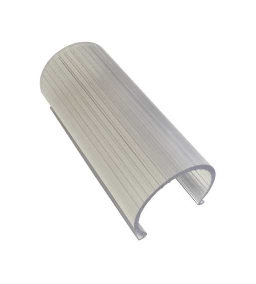 EZ White Snap Clamps For 1/2 Inch PVC Pipe, 4 Inches Wide, 10 Pack – For Tarps, Shade Cloth, Greenhouse